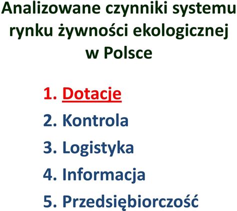 Stan obecny szanse i zagrożenia rozwoju rolnictwa ekologicznego PDF