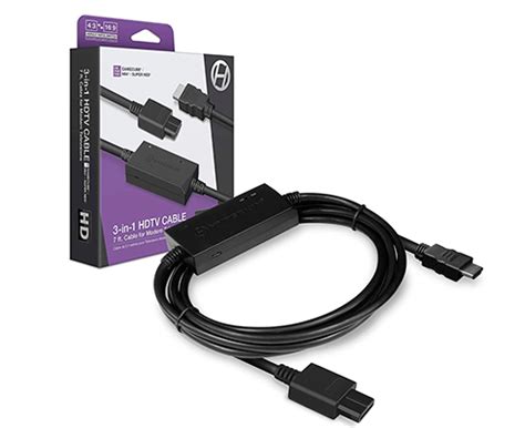 Hyperkin 3 In 1 HDTV Cable For GameCube N64 Super NES