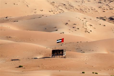 moreeb düne in liwa oasis bereich emirat abu dhabi Lizenzfreies Foto