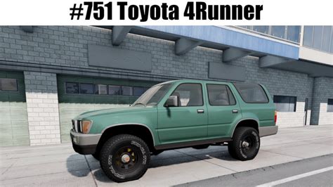 West Coast Trial Toyota 4runner Beamng Drive Youtube