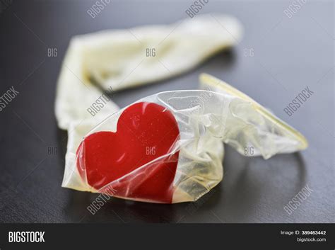 Heart Used Condom Sex Image And Photo Free Trial Bigstock