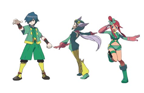 An Edit Of The Flying Type Gym Leaders As Members Of Team Sky Edits Of