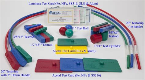 Test Rods Xray Inspection And Metal Detection Verification Pieces