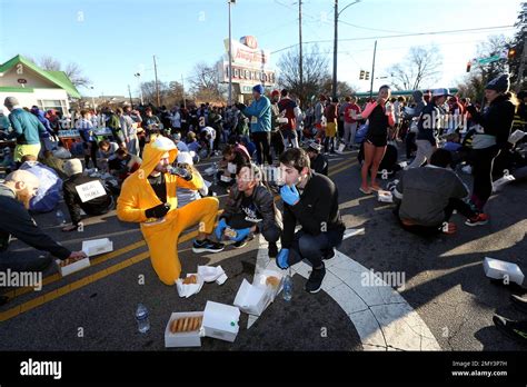 Raleigh North Carolina Usa 4th Feb 2023 Over 4000 Runners Took To The Streets In The 19th