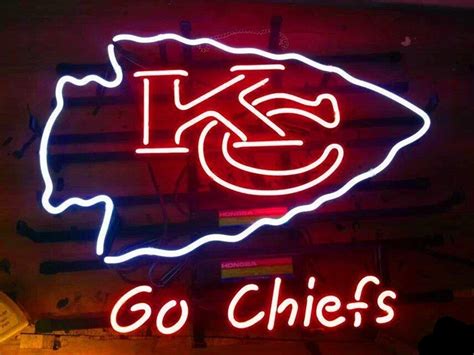 Kansas City Chiefs Go Chiefs Neon Sign Teams Neon Light – DIY Neon Signs