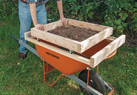 How To Make A Topsoil Screener Chicago Land Gardening