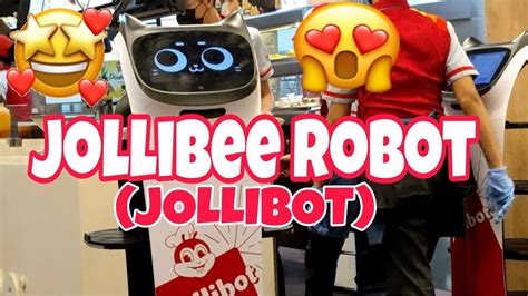 Jollibot Experience Jollibee Robot Server Youtube