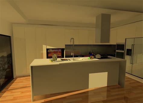 Desenhe Uma Ilha Numa Cozinha No Kdmax Software De Desenho D