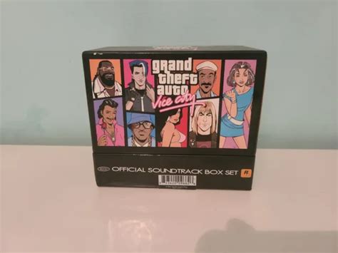 Grand Theft Auto Vice City Official Soundtrack Cd Boxset Rare Item