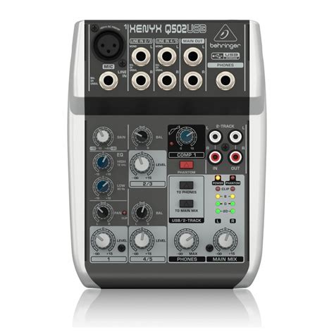 Behringer XENYX Q502USB USB Mixer At Gear4music