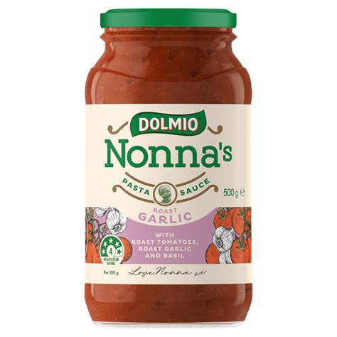 Dolmio Nonna S Roast Garlic Pasta Sauce 500g Dolmio AU