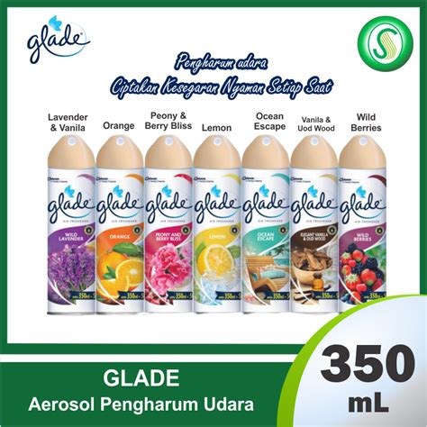 Jual Glade Aerosol Pengharum Ruangan 350ml Shopee Indonesia