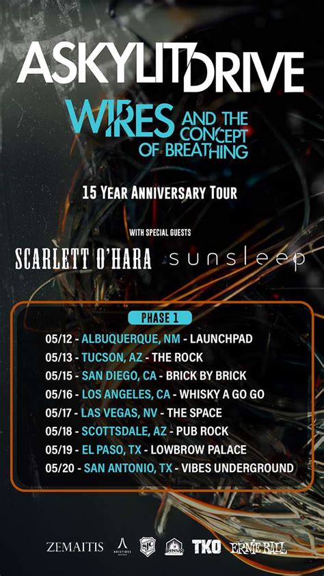 A Skylit Drive Announce 15 Year Anniversary Us Wires And The Concept