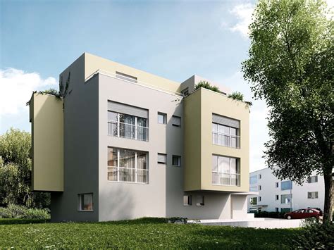 Realistische Visualisierung Neubau Immobilien 3 STOMEO