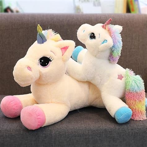 Cute Unicorn Plush In 2 Different Colors And 2 Different Sizes Product