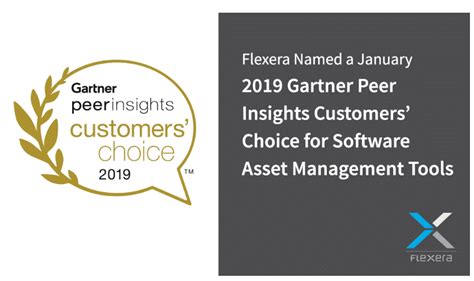 2019 Gartner Peer Insights Customers Choice For Software Asset