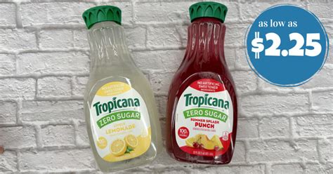 Tropicana Zero Sugar Drinks As Low As Kroger Krazy