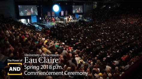 UW Eau Claire Commencement Spring PM 2018