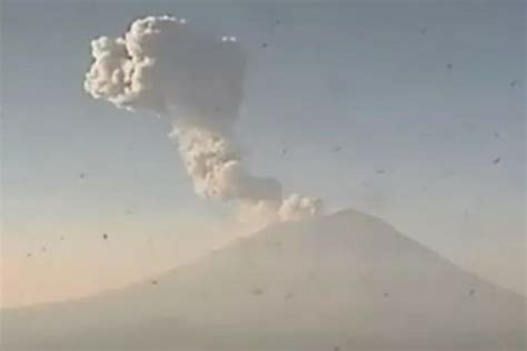 Ponovo Klju A Eruptirao Vulkan Popokatepetl U Meksiku Ugro Eno