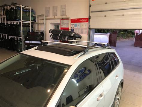 Багажник Thule на крышу — Volkswagen Golf Alltrack (Mk7), 1,8 л, 2017 ...