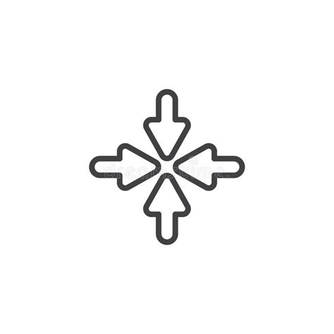 Minimize Arrows Stock Illustrations – 2,178 Minimize Arrows Stock ...