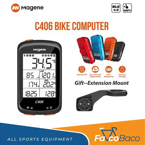 Ready Stock Magene C English Gps Smart Bike Computer Shopee Malaysia