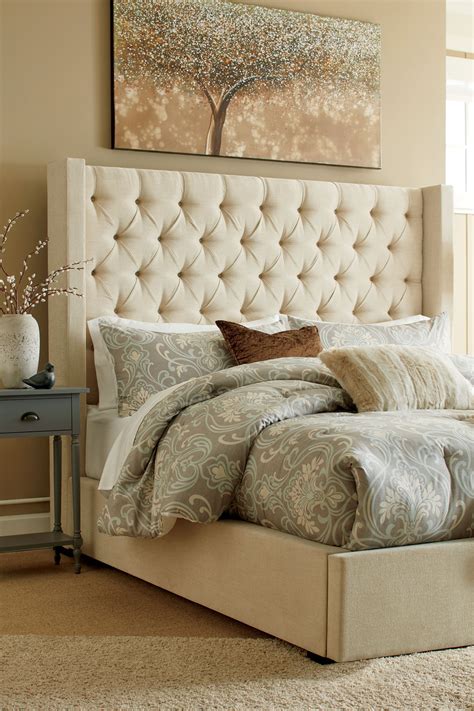 Beige Tufted Headboard Bedroom Ideas Flip Through Our Favorite Diy