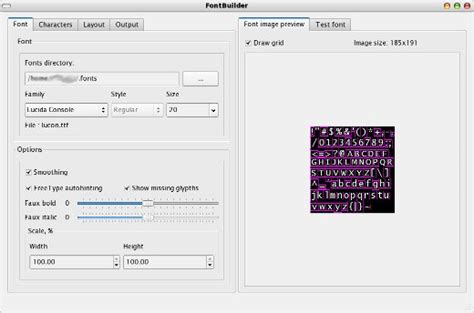 Github Andryblackfontbuilder Bitmap Font Generator