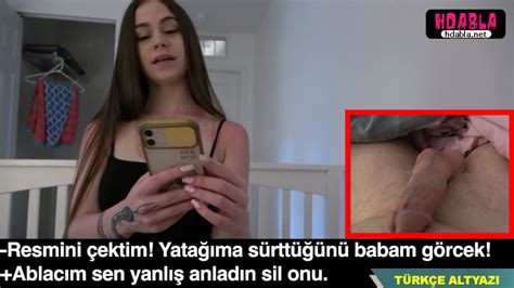 Ablam yokken onun yatağına çıplak yatıp sikimi sürtüyordum Geldi HdAbla Porno Sex Mobil