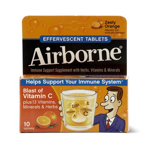 Airborne Effervescent Tablets — Grayline Medical