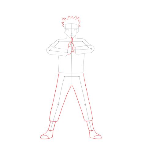 Learn How To Draw Naruto In The Nine Tails Chakra Mode