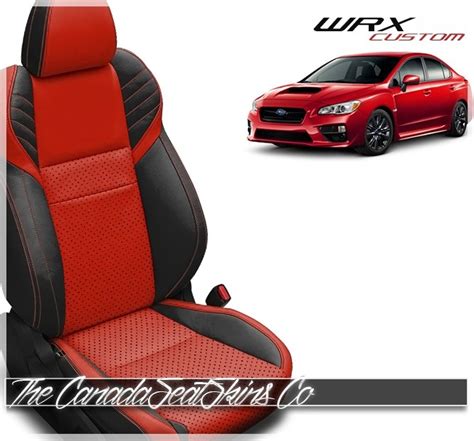 Subaru Wrx Sedan Custom Leather Upholstery