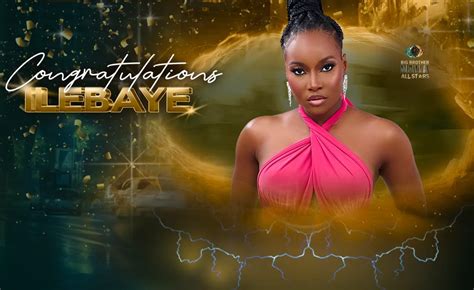 Nigeria Has Voted Illebaye Wins Big Brother Naija All Stars