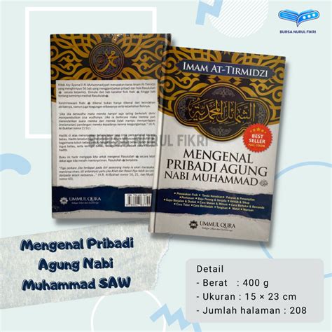 Jual Mengenal Pribadi Agung Nabi Muhammad SAW Oleh Imam At Tirmidzi