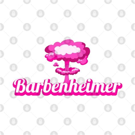 Barbenheimer Logo Barbenheimer T Shirt Teepublic