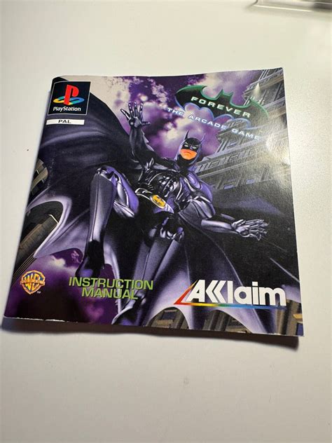 Batman Forever The Arcade Game PS1 PlayStation 1 Complete PAL EBay