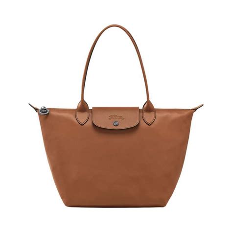 Promo Longchamp Le Pliage Xtra Medium Leather Tote Bag Cognac Diskon 35