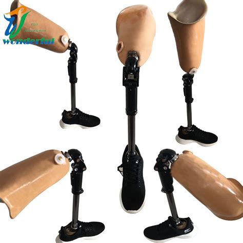 Artificial Leg Prosthetics Limb Leg With Prosthetic Sach Foot Pneumatic Knee Joint Artificial