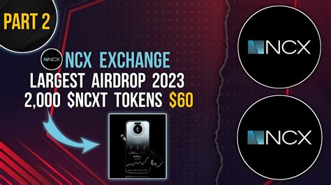 Ncx Exchange Native Token Ncxt Tokens Ncxt Exchange