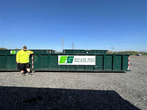 Commercial Waste Roll Off Service Delaware Evergreen Waste Services