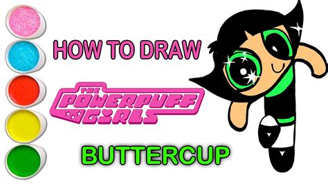 How To Draw Powerpuff Girls How To Draw Blossom Bubbles And Buttercup