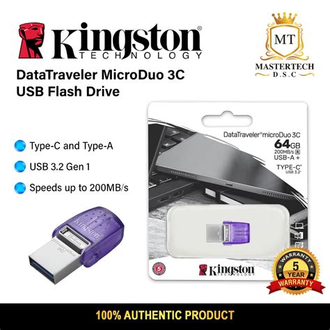 Kingston Dtduo Cg Usb Gen Data Traveler Micro Duo C Usb Flash