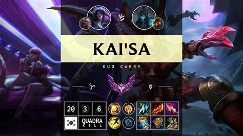 Kai Sa ADC Vs Kalista KR Master Patch 14 13 YouTube