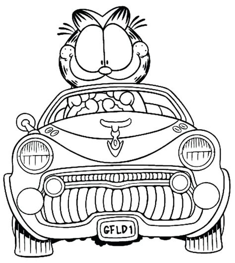 Garfield Halloween Coloring Pages at GetColorings.com | Free printable colorings pages to print ...