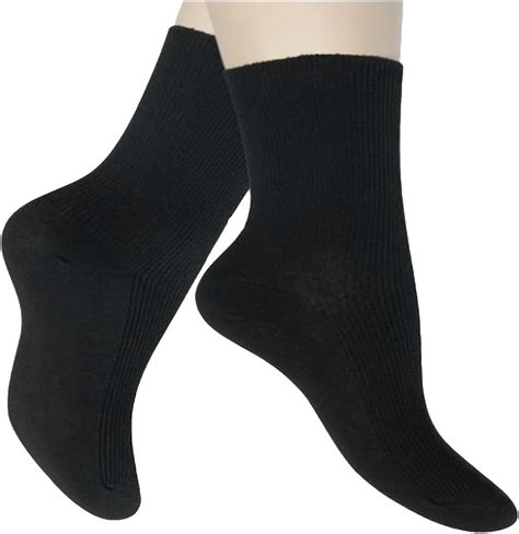 Mujer Calcetines 8 pack algodón negro 35 38 Amazon es Ropa y