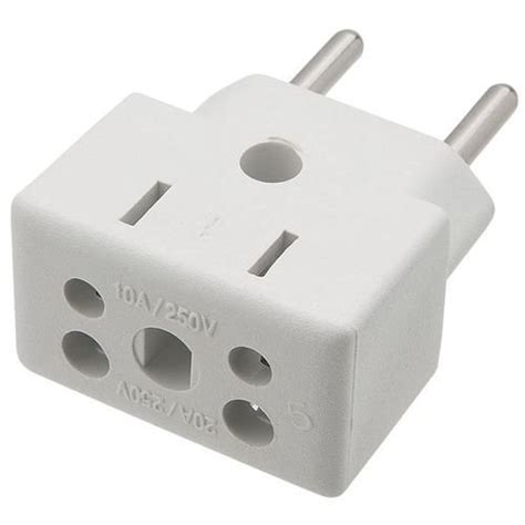 Adaptador Tomada Multiuso Plug Elétrico 10A 20a Bob Esponja