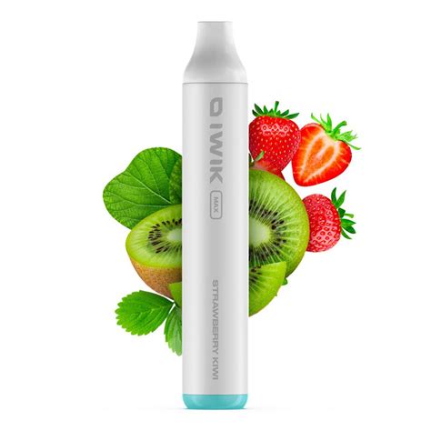 IWIK MAX Strawberry Kiwi 950mAh Sigaretta Usa E Getta 2500 Puff