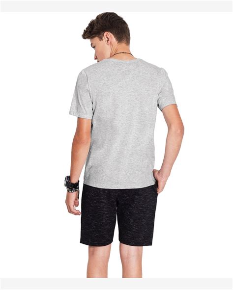 Riachuelo Camiseta Masculina Juvenil Fun Rovitex Teen Cinza