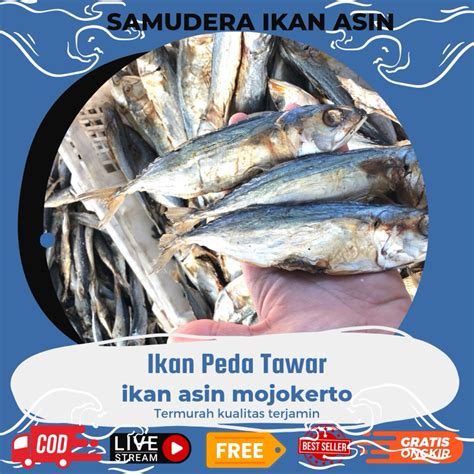 Jual Peda Tawar 250gr Ikan Tawar Klotok Banyar Mantap Shopee Indonesia