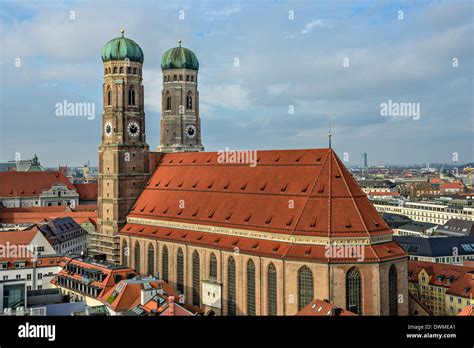 Famous cathedral Frauenkirche in Munich, Bavaria, Germany Stock Photo ...